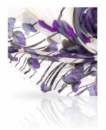 Палантин Женский ZW-POPPY/WH